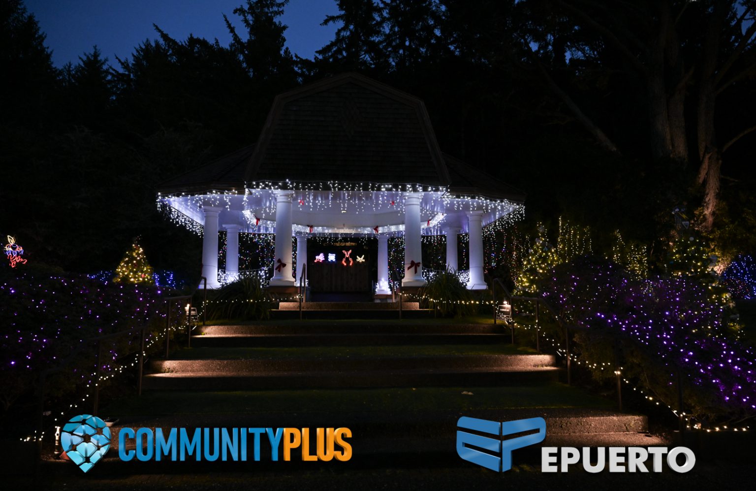 Coos Bay Holiday Lights Shore Acres State Park