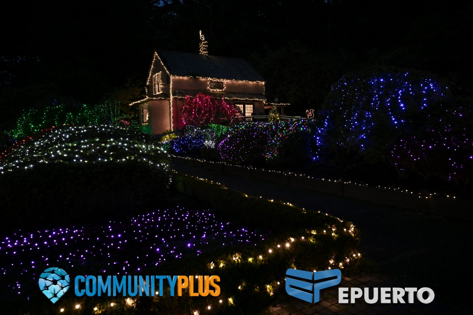 Coos Bay Holiday Lights Shore Acres State Park